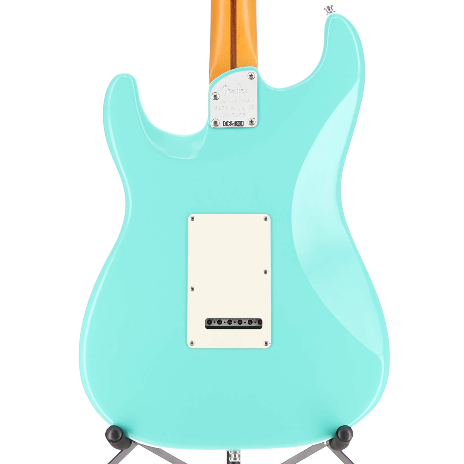 Fender American Ultra Luxe Vintage '60s Stratocaster HSS, Rosewood Fingerboard, Sea Foam Green (L9) (27960)