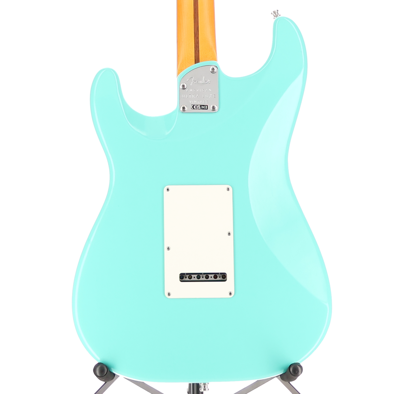 Fender American Ultra Luxe Vintage '60s Stratocaster® HSS, Rosewood Fingerboard, Sea Foam Green (RC2) (33030)