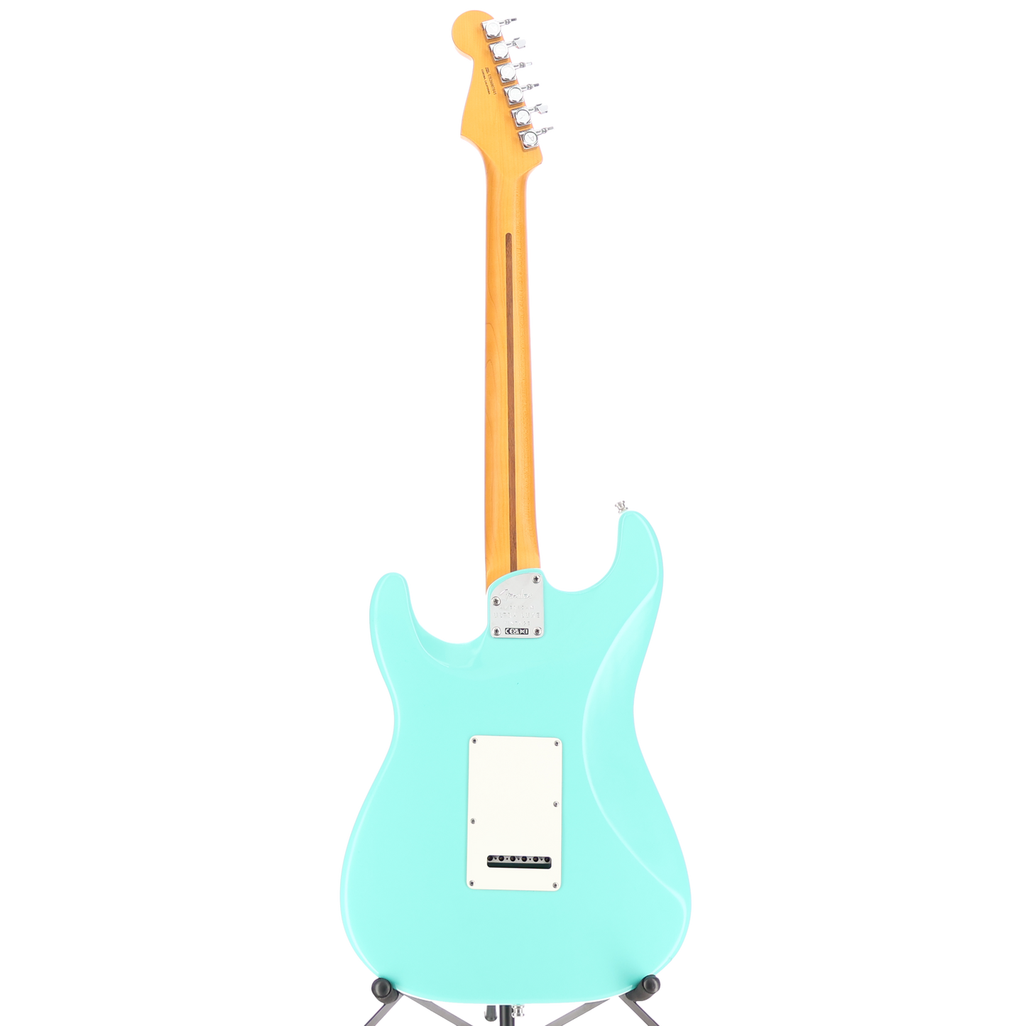 Fender American Ultra Luxe Vintage '60s Stratocaster® HSS, Rosewood Fingerboard, Sea Foam Green (Y7) (07845)