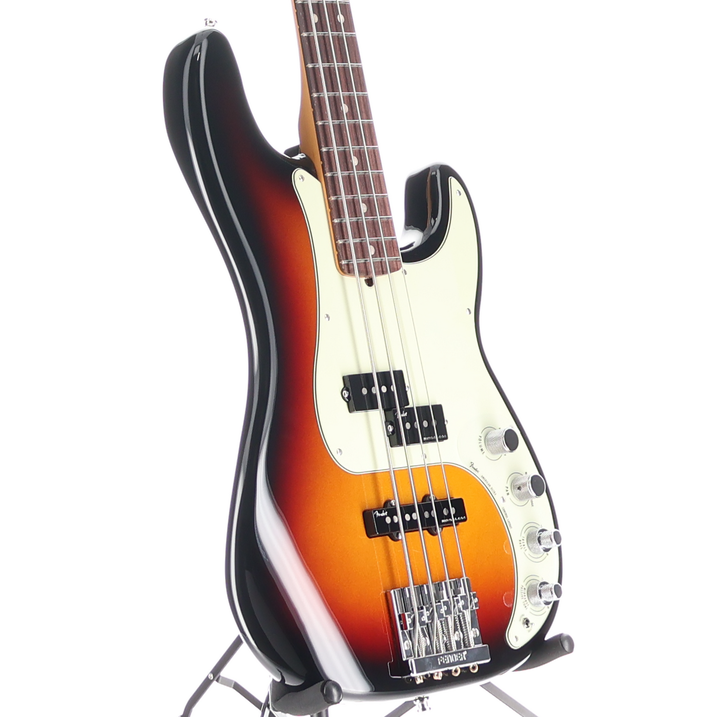 Fender American Ultra Precision Bass, Rosewood Fingerboard, Ultraburst (N6) (02344)