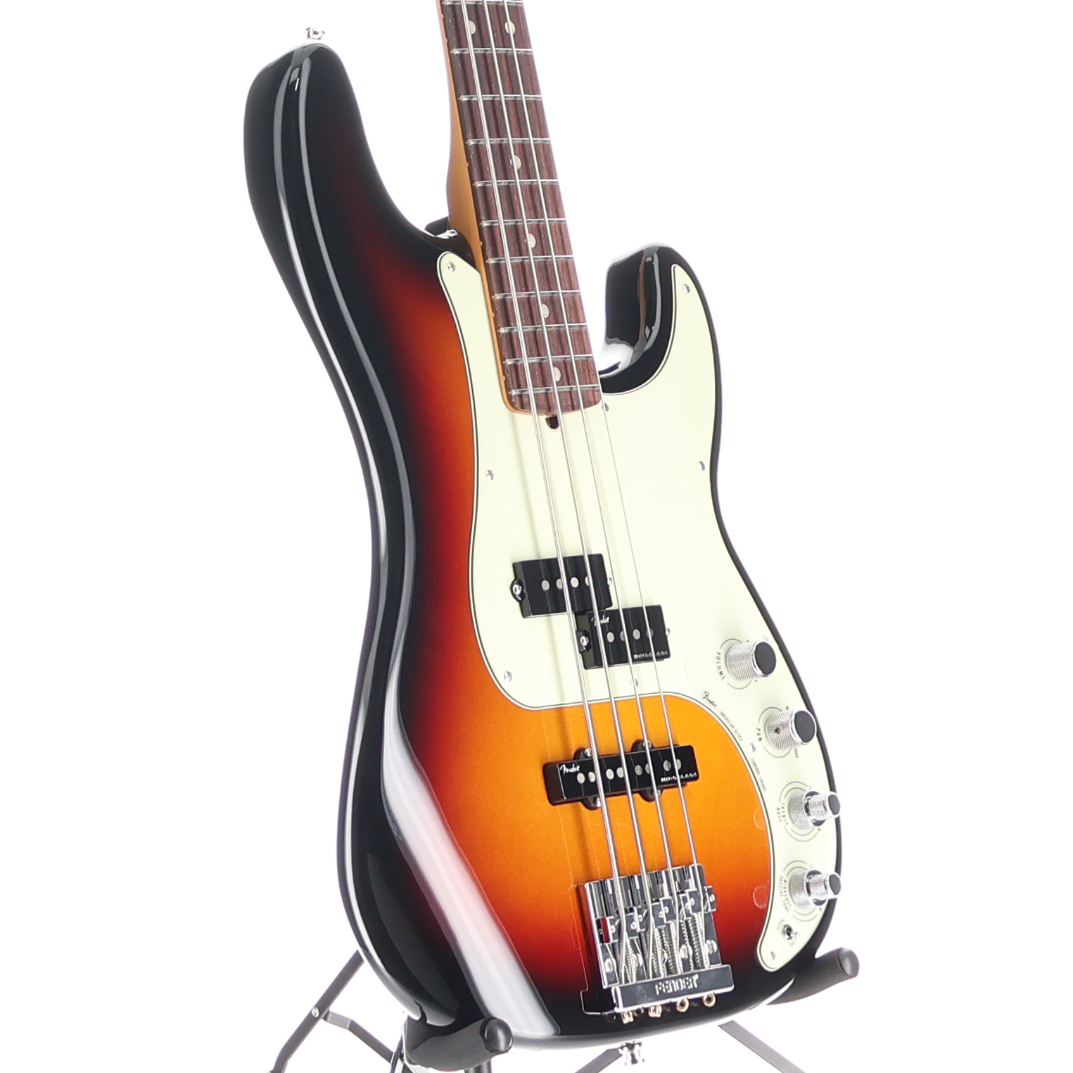 Fender American Ultra Precision Bass, Rosewood Fingerboard, Ultraburst (N6) (02344)