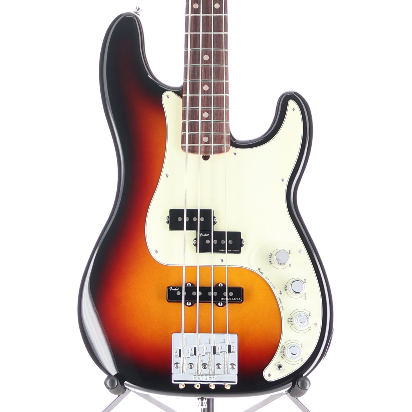 Fender American Ultra Precision Bass, Rosewood Fingerboard, Ultraburst (N6) (02344)