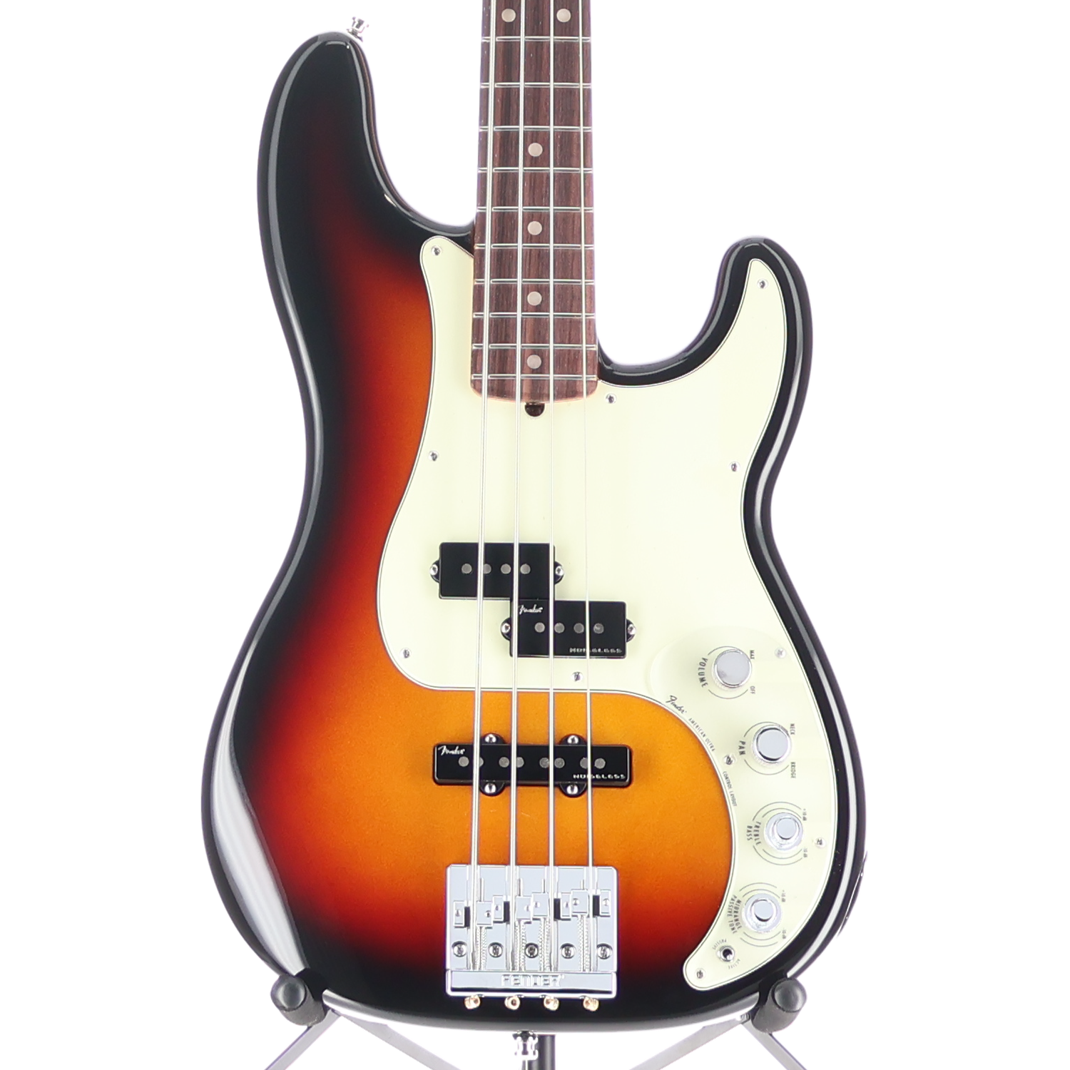 Fender American Ultra Precision Bass, Rosewood Fingerboard, Ultraburst (N6) (02344)