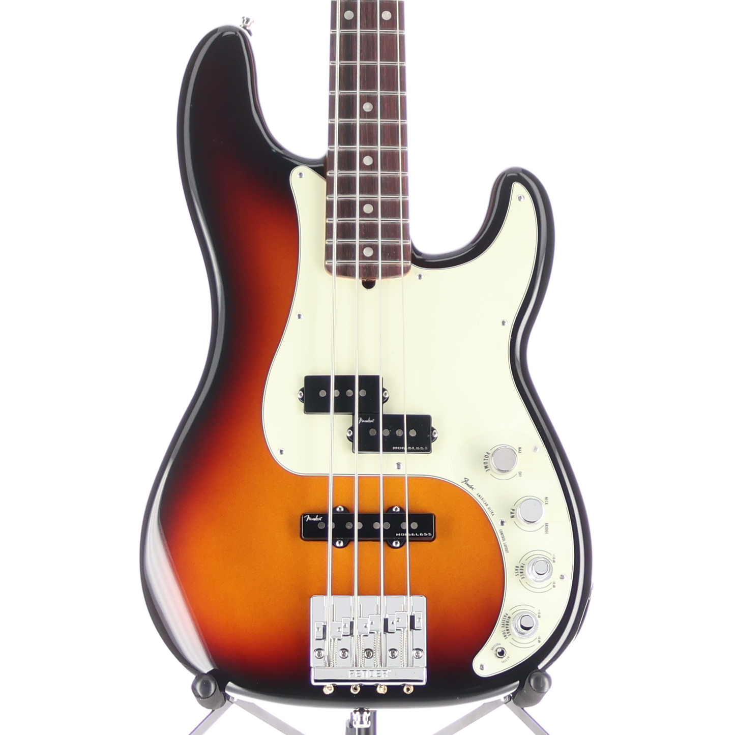 Fender American Ultra Precision Bass, Ultraburst, Performance Ready (RC2) (92700)