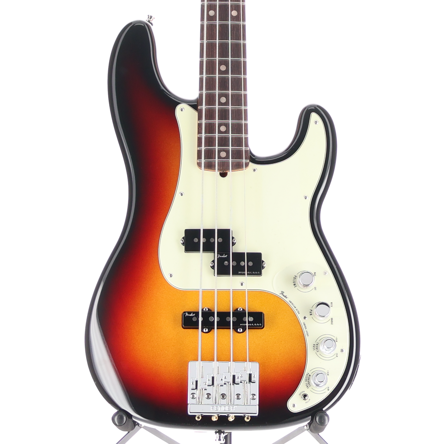 Fender American Ultra Precision Bass, Ultraburst, Premium Setup (RC2) (02362)