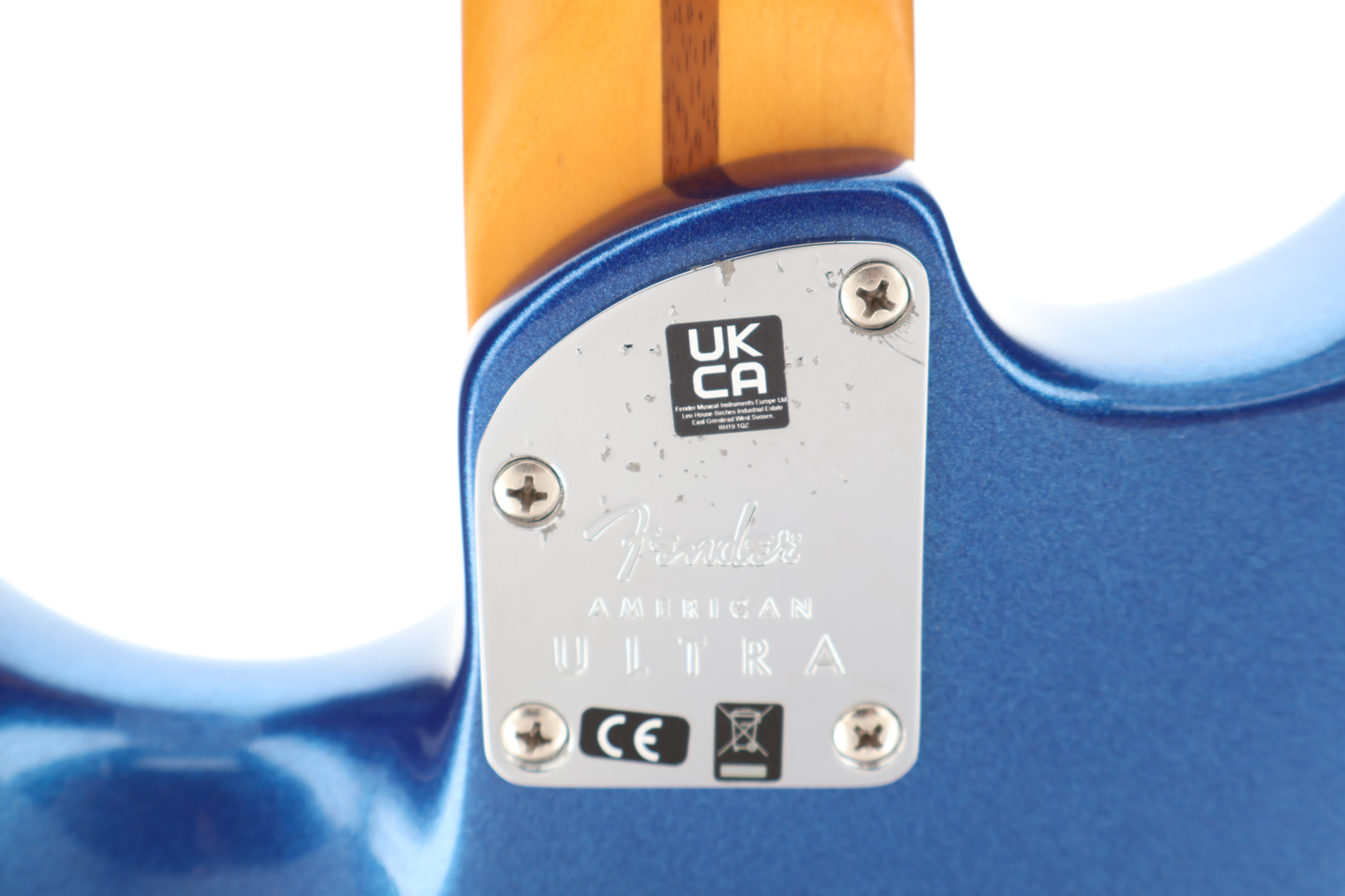 Fender American Ultra Stratocaster, Cobra Blue, Stage Ready (RC2) (17495)