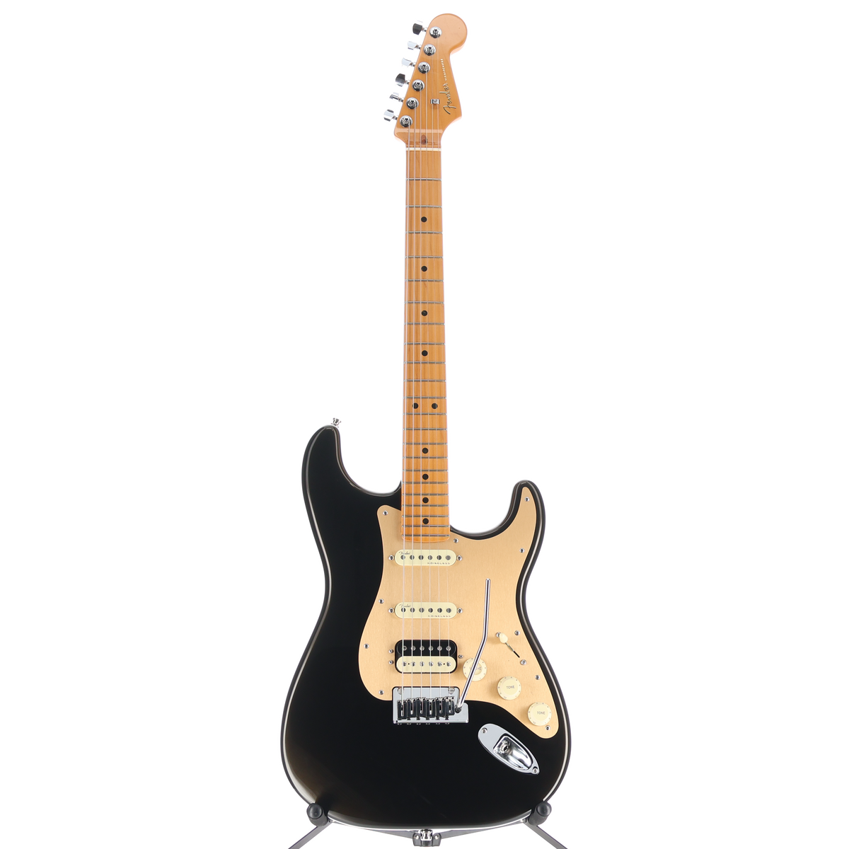 Fender American Ultra Stratocaster HSS, Maple Fingerboard, Texas Tea (U9) (77852)