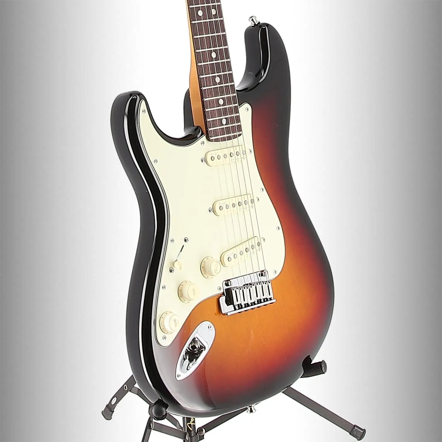 Fender American Ultra Stratocaster Left-Hand, Rosewood Fingerboard, Ultraburst (RC4) (00475)