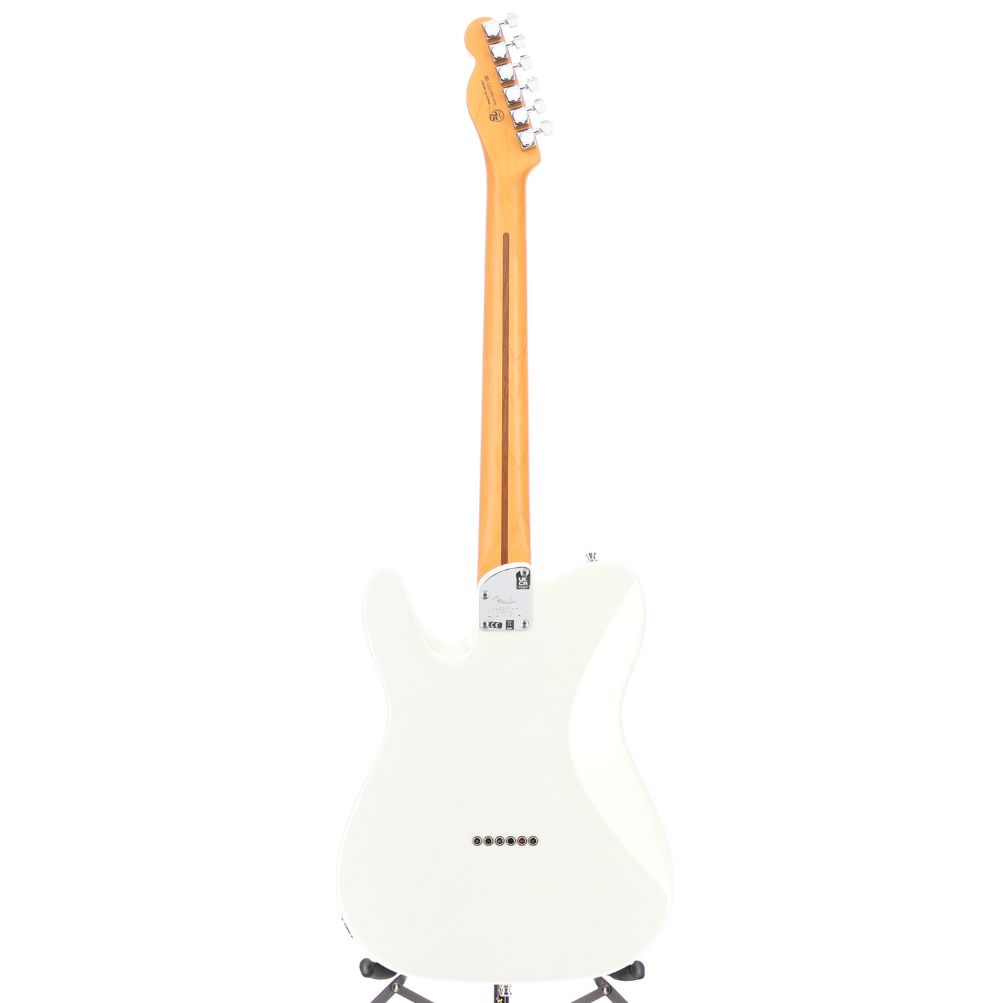 Fender American Ultra Telecaster, Rosewood Fingerboard, Arctic Pearl (X6) (91376)