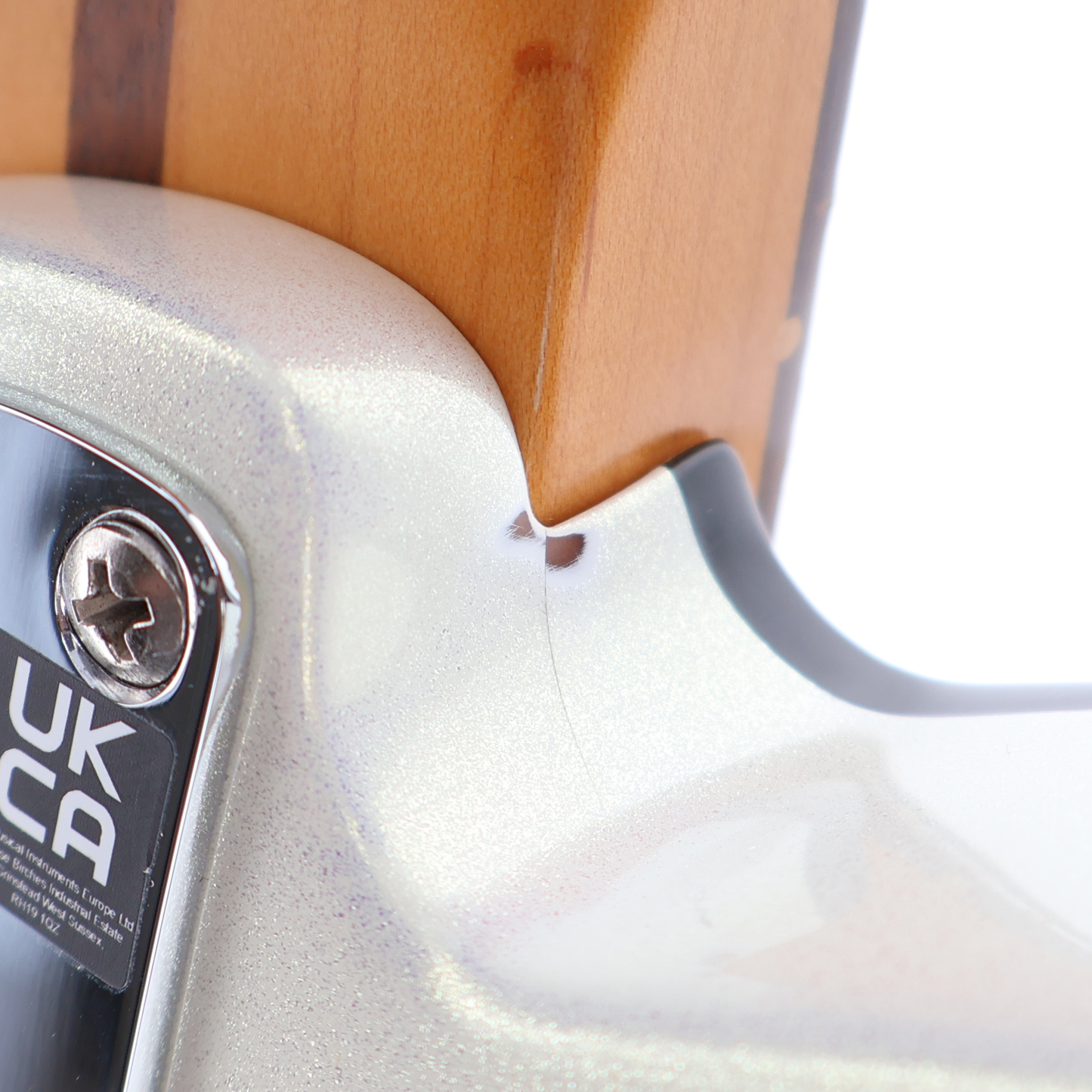 Fender American Ultra Telecaster, Rosewood Fingerboard, Arctic Pearl (X6) (91376)