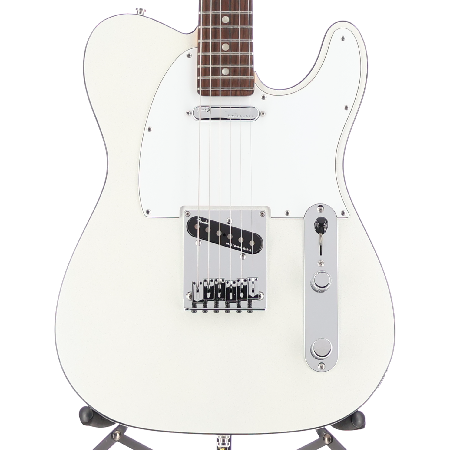 Fender American Ultra Telecaster, Rosewood Fingerboard, Arctic Pearl (X6) (91376)