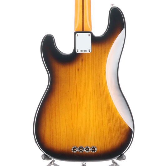 Fender American Vintage II 1954 Precision Bass, Maple Fingerboard, 2-Color Sunburst (D6) (V1395)