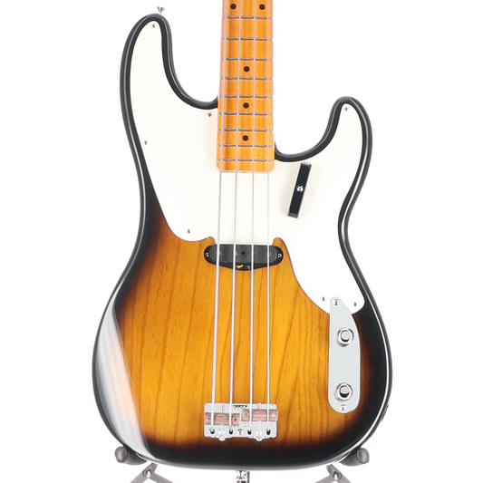 Fender American Vintage II 1954 Precision Bass, Maple Fingerboard, 2-Color Sunburst (D6) (V1395)