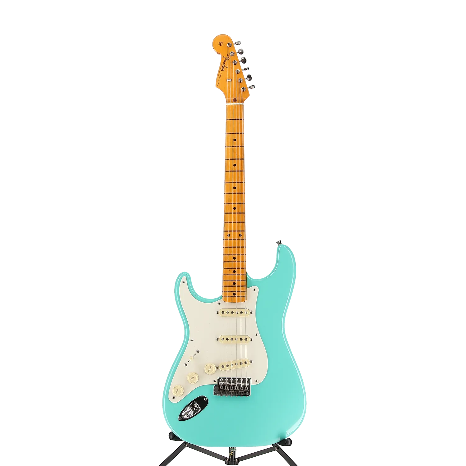Fender American Vintage II 1957 Stratocaster Left-Hand, Sea Foam Green, Plays Great (RC3) (09610)