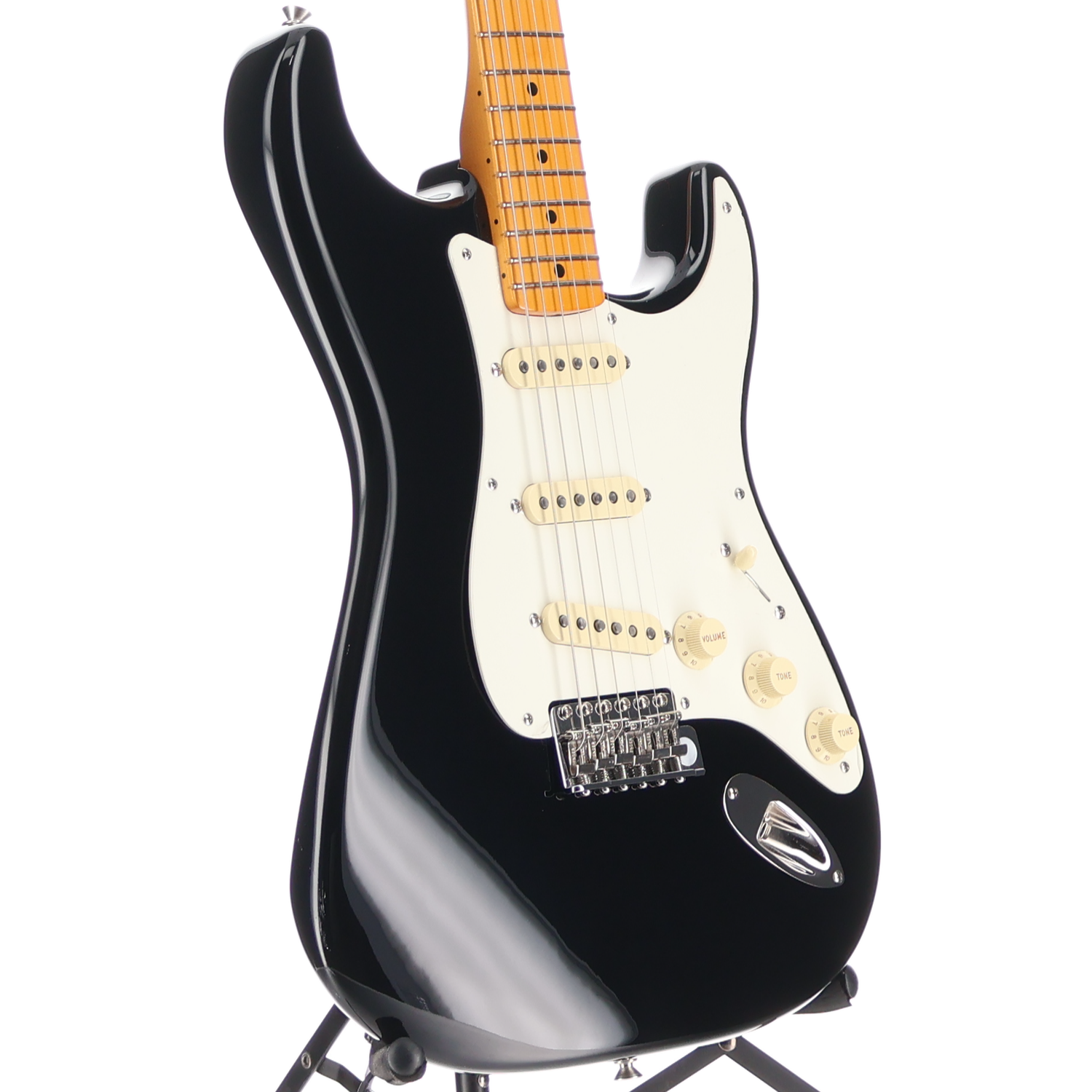 Fender American Vintage II 1957 Stratocaster®, Maple Fingerboard, Black (B6) (46004)