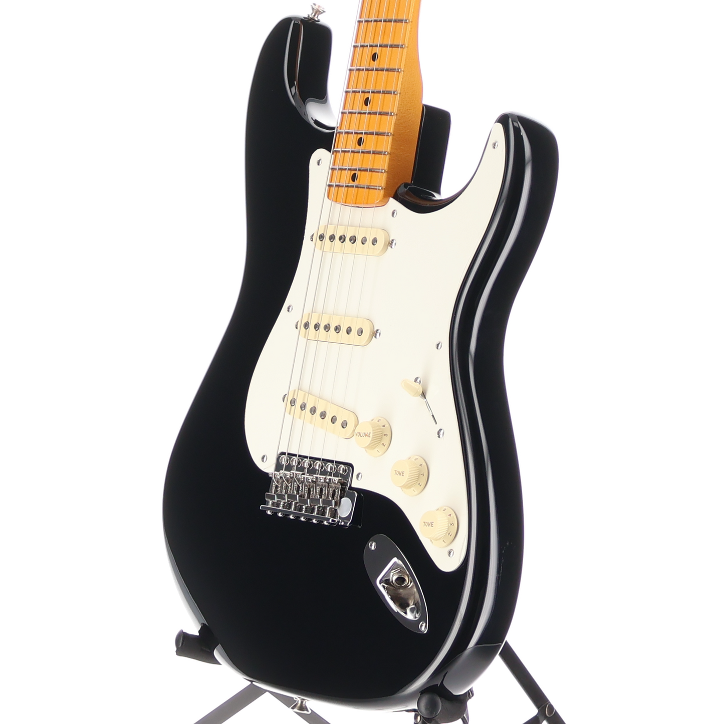 Fender American Vintage II 1957 Stratocaster®, Maple Fingerboard, Black (B6) (46004)