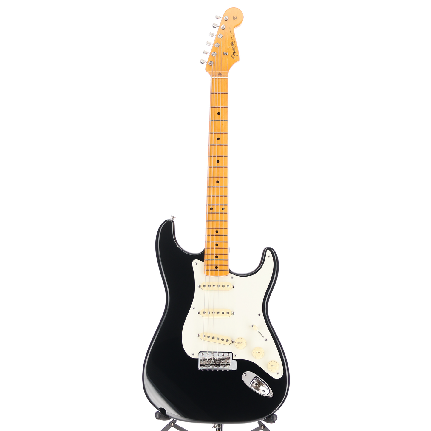 Fender American Vintage II 1957 Stratocaster®, Maple Fingerboard, Black (B6) (46004)