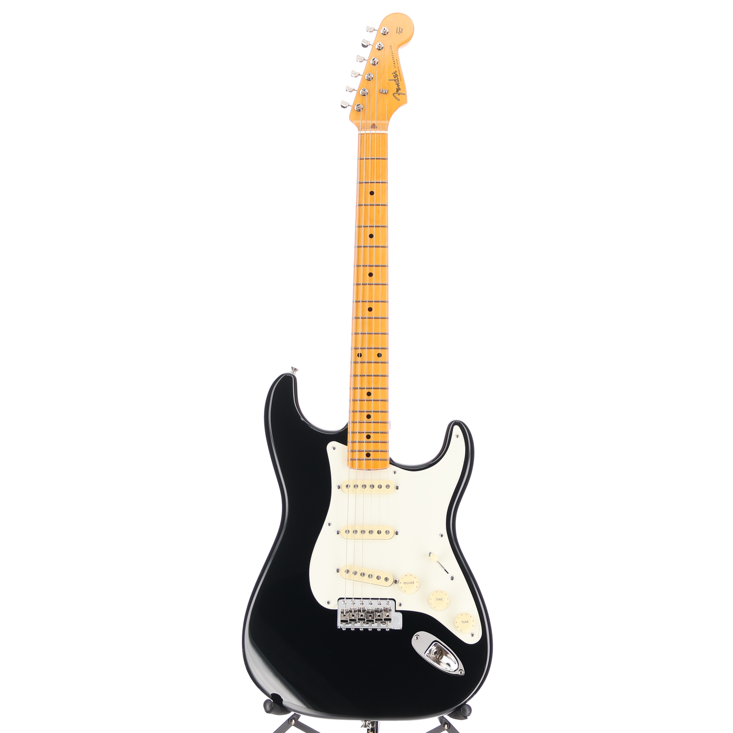 Fender American Vintage II 1957 Stratocaster®, Maple Fingerboard, Black (B6) (46004)