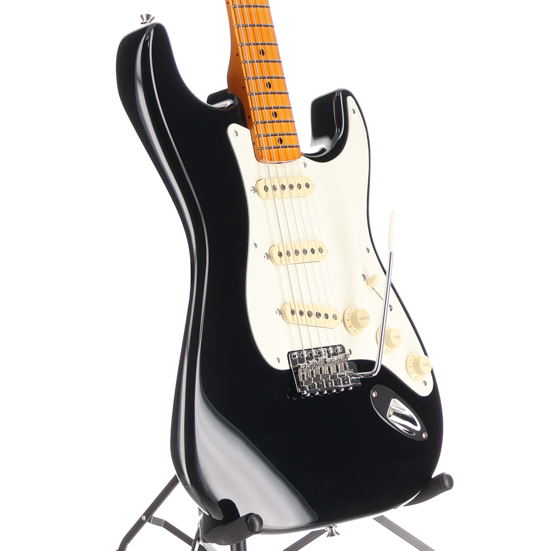 Fender American Vintage II 1957 Stratocaster®, Maple Fingerboard, Black (D6) (25467)