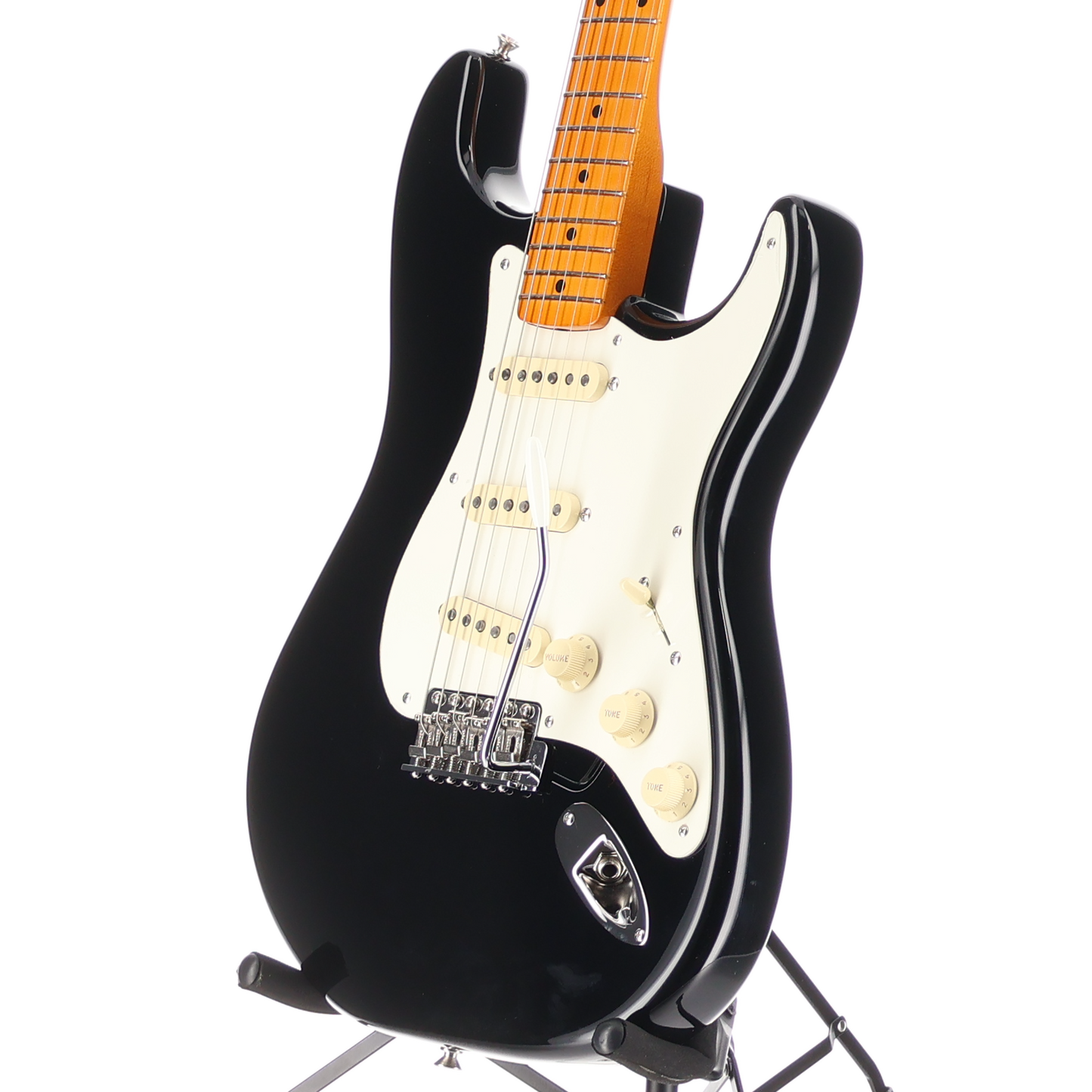 Fender American Vintage II 1957 Stratocaster®, Maple Fingerboard, Black (D6) (25467)