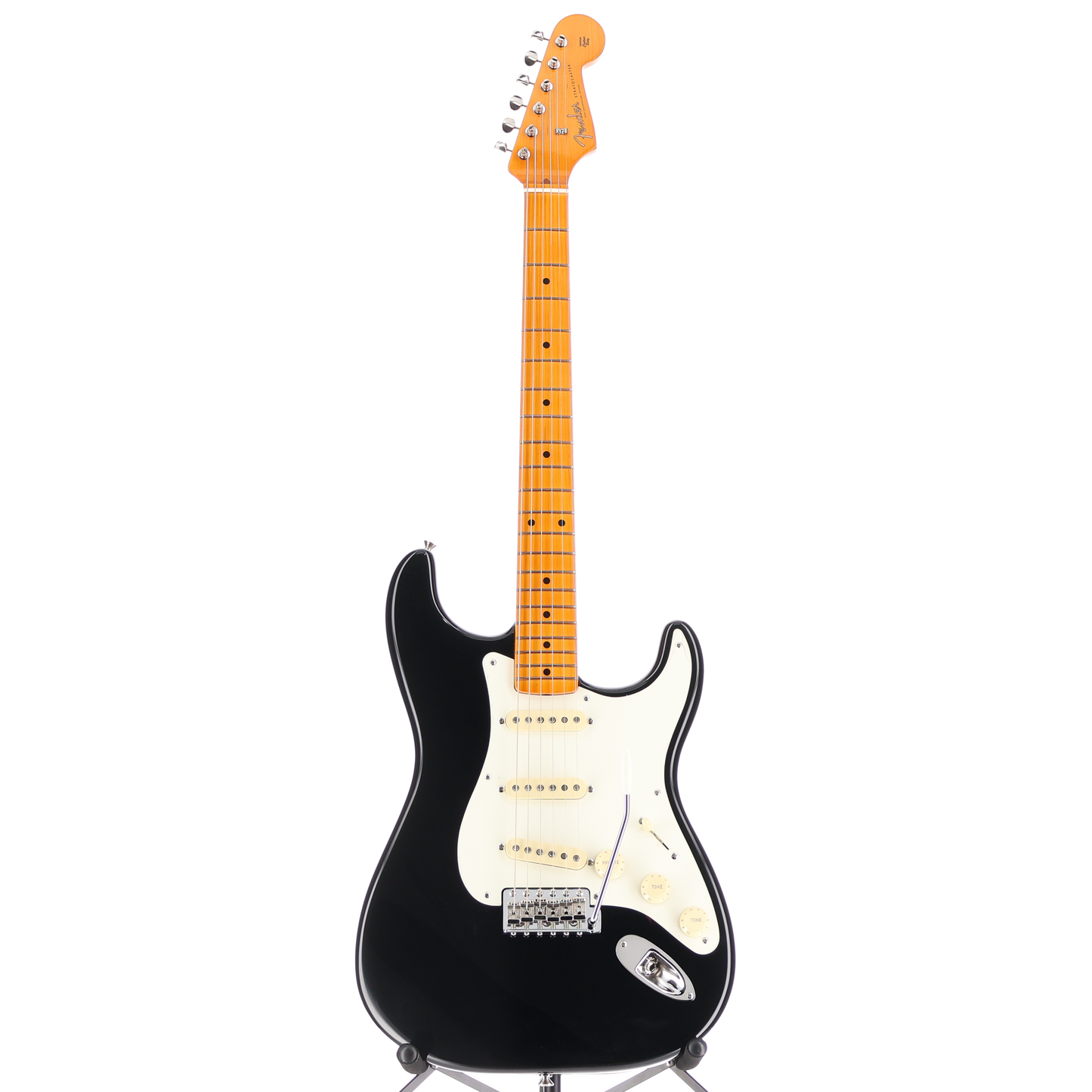 Fender American Vintage II 1957 Stratocaster®, Maple Fingerboard, Black (D6) (25467)