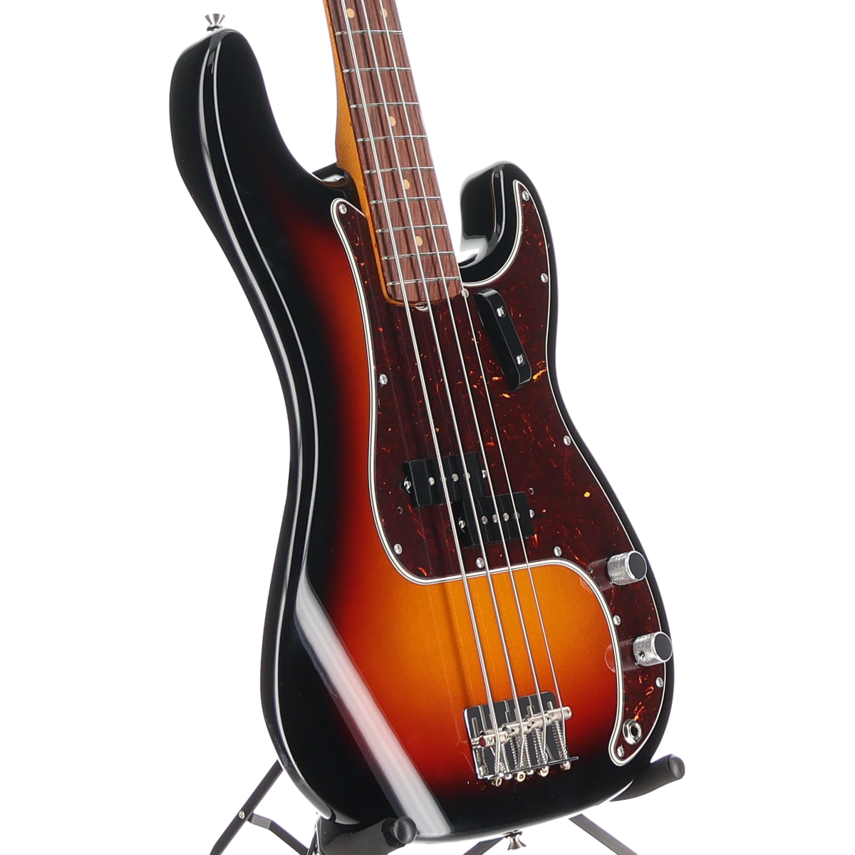 Fender American Vintage II 1960 Precision Bass, Rosewood Fingerboard, 3-Color Sunburst (BB1) (26462)