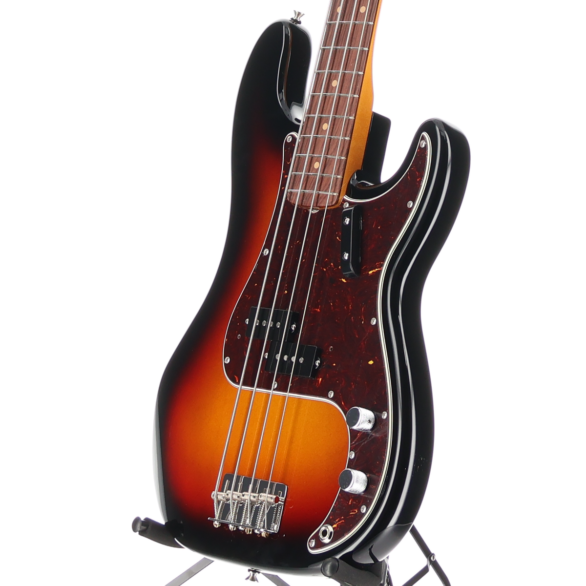 Fender American Vintage II 1960 Precision Bass, Rosewood Fingerboard, 3-Color Sunburst (BB1) (26462)