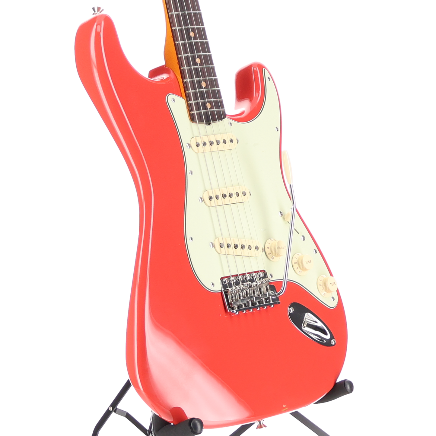 Fender American Vintage II 1961 Stratocaster, Rosewood Fingerboard, Fiesta Red (RC2) (00916)