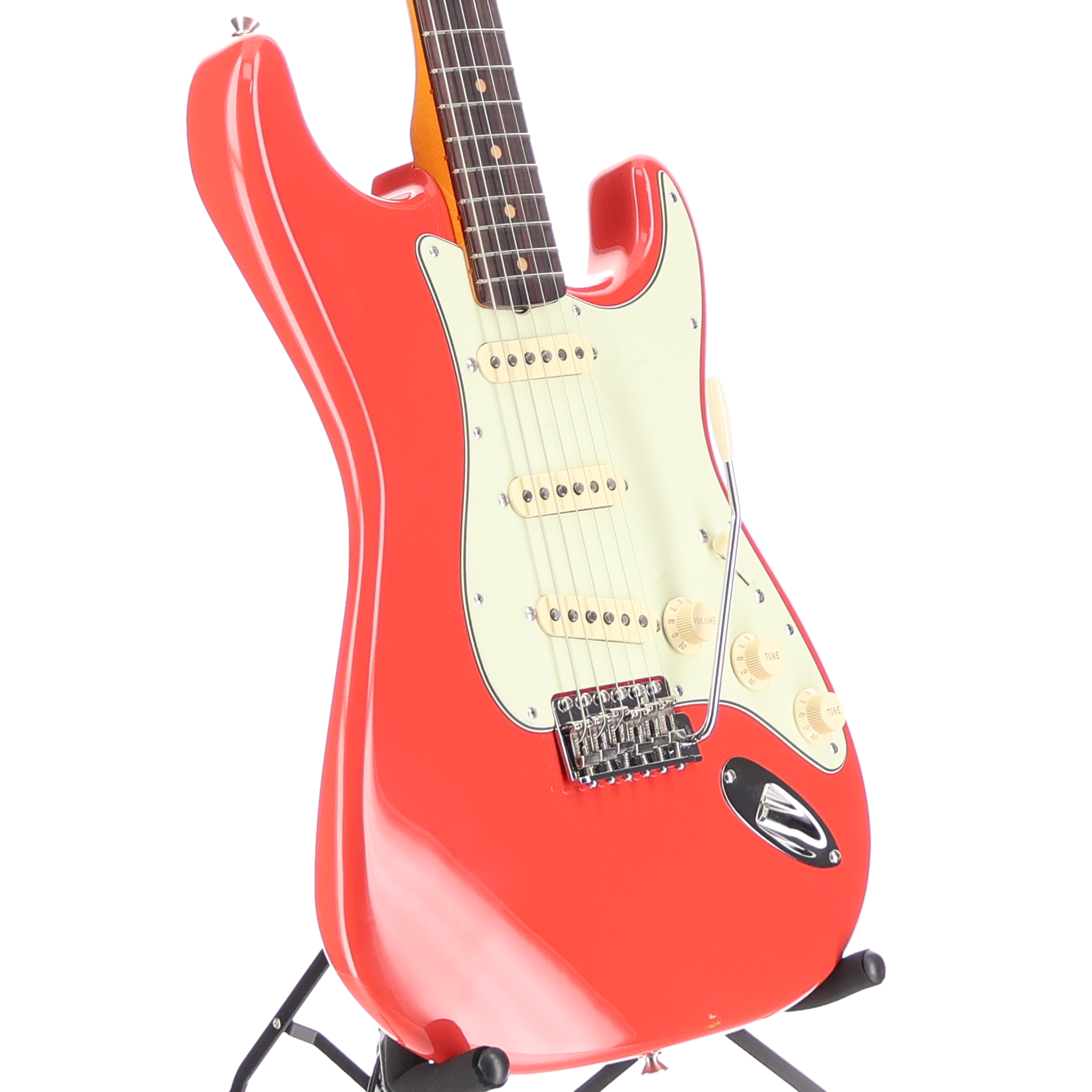 Fender American Vintage II 1961 Stratocaster, Rosewood Fingerboard, Fiesta Red (RC2) (00916)