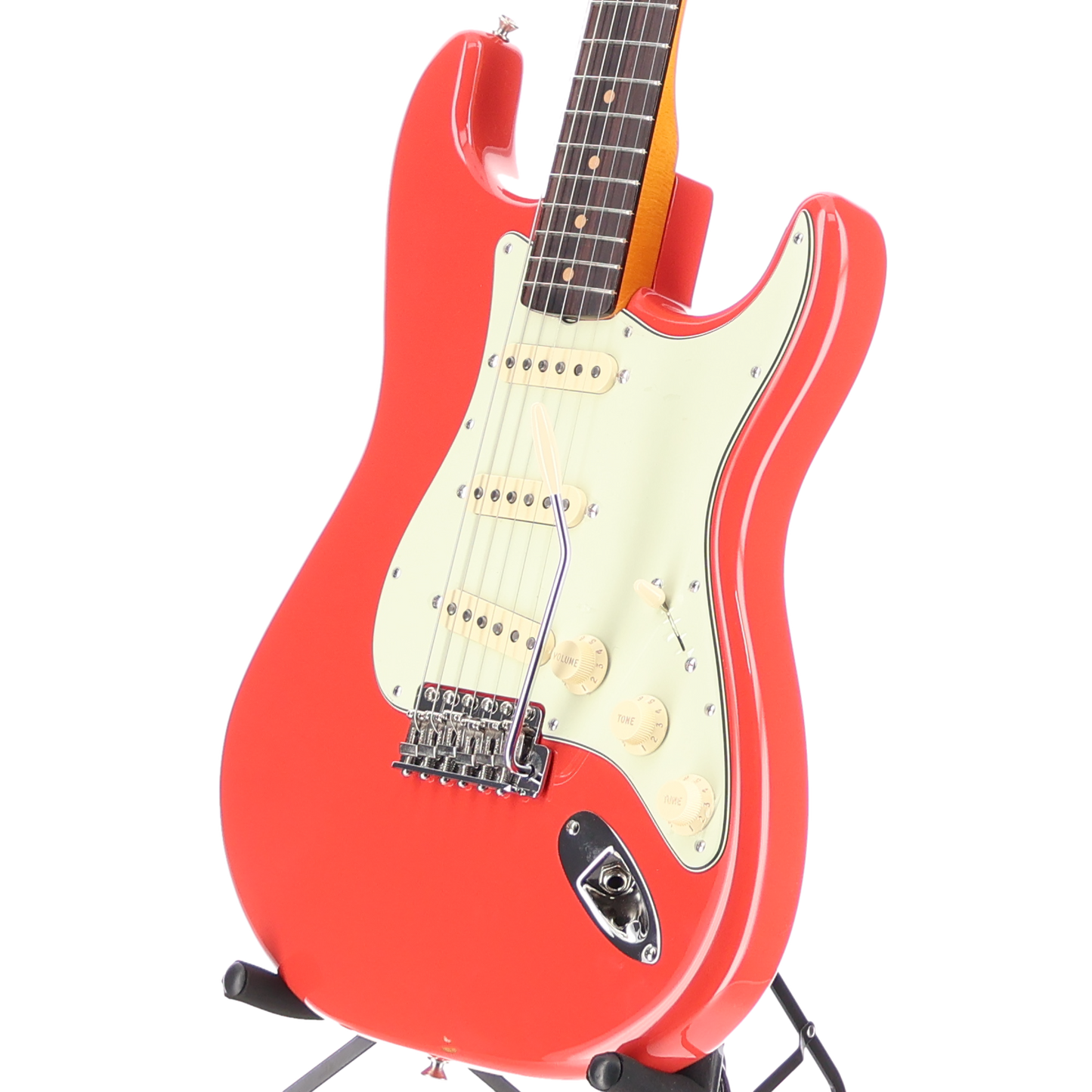 Fender American Vintage II 1961 Stratocaster, Rosewood Fingerboard, Fiesta Red (RC2) (00916)