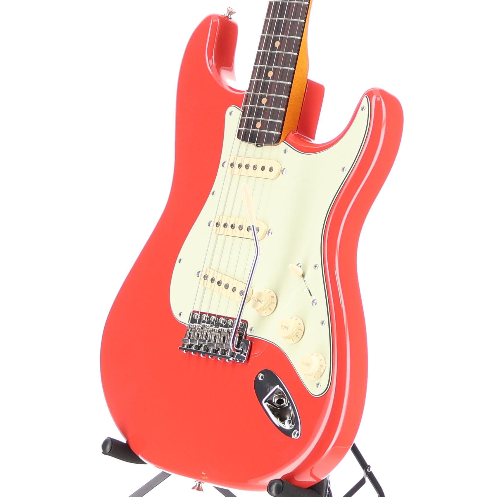 Fender American Vintage II 1961 Stratocaster, Rosewood Fingerboard, Fiesta Red (RC2) (00916)