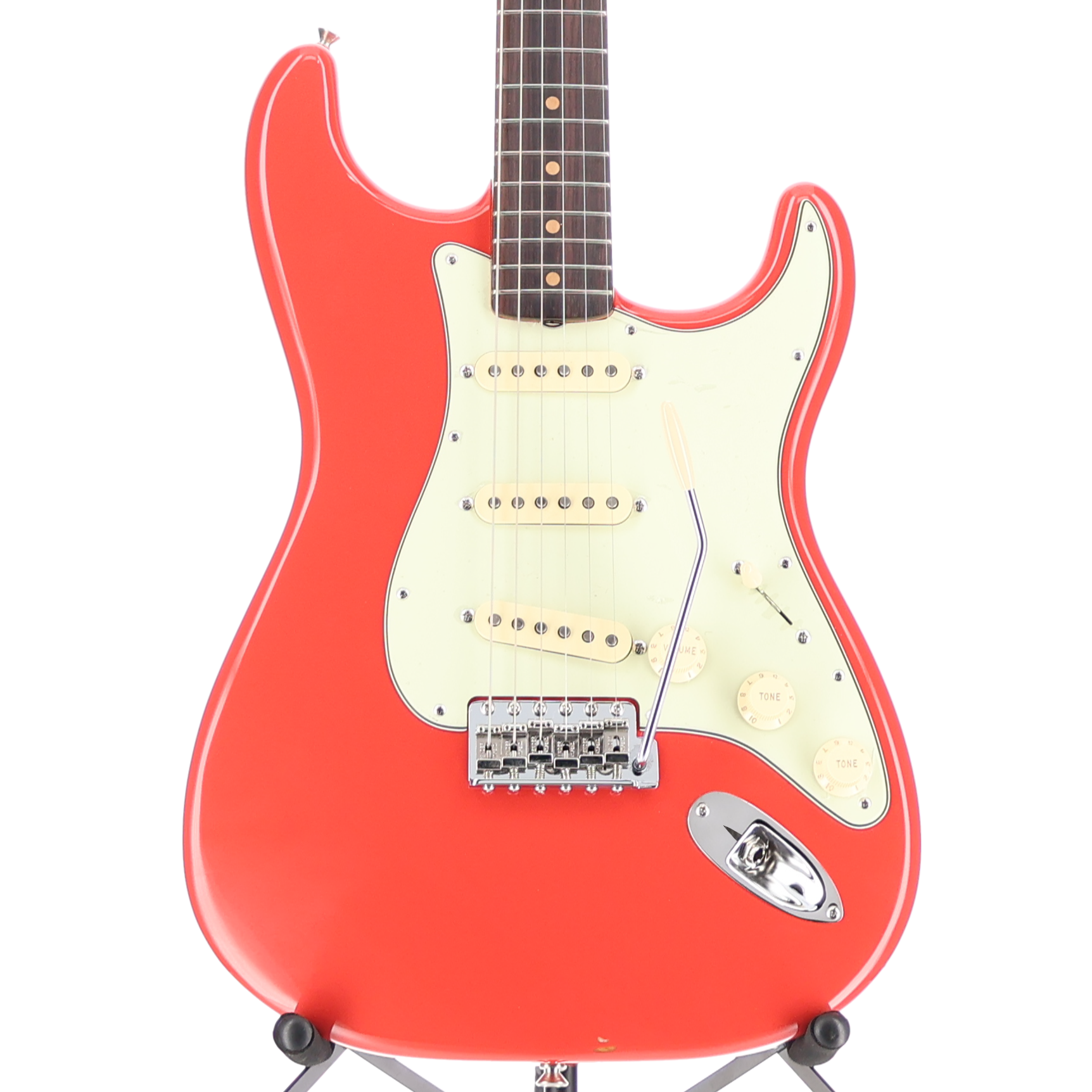 Fender American Vintage II 1961 Stratocaster, Rosewood Fingerboard, Fiesta Red (RC2) (00916)