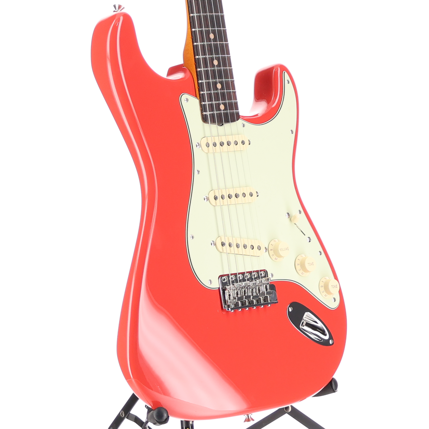 Fender American Vintage II 1961 Stratocaster, Rosewood Fingerboard, Fiesta Red (RC3) (01481)