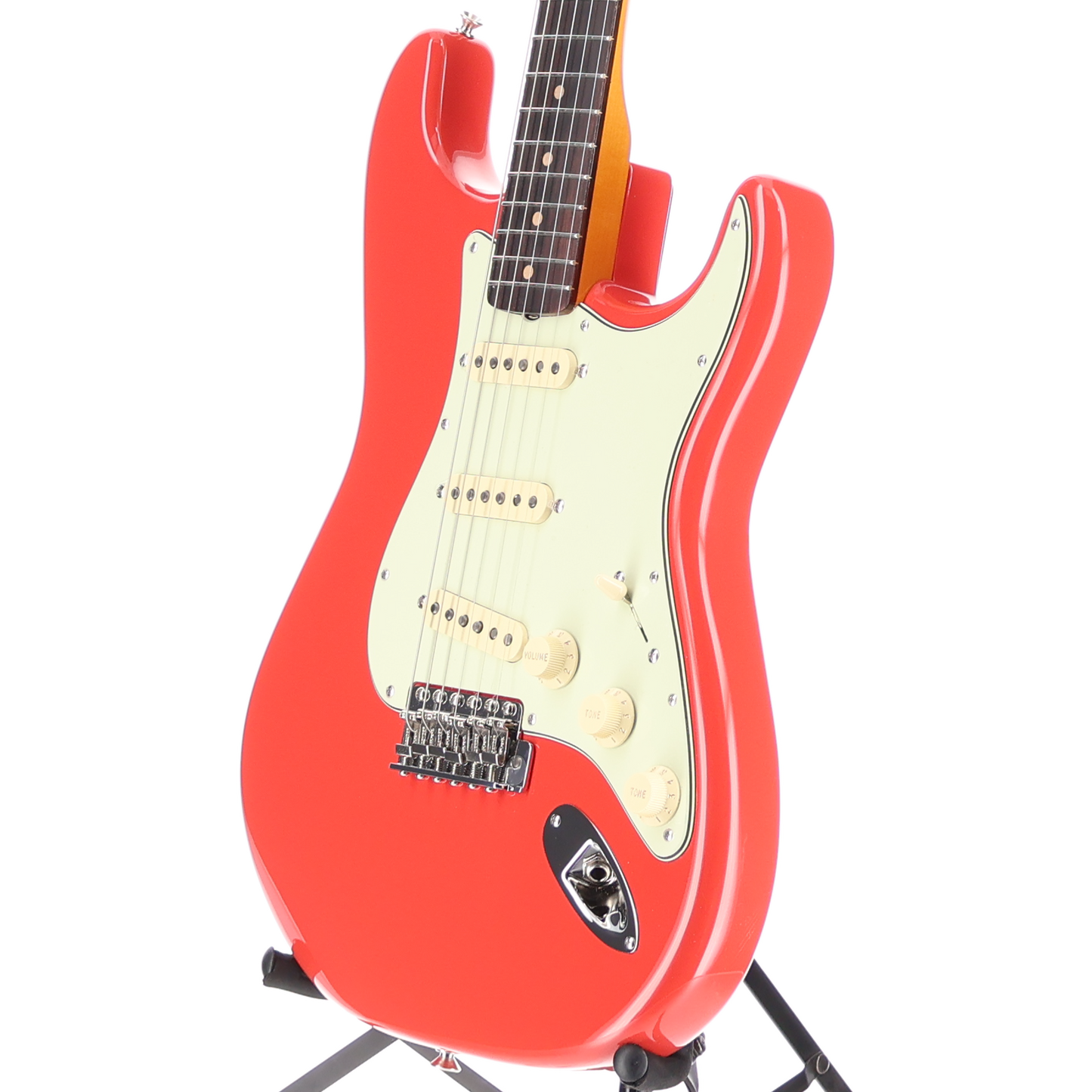 Fender American Vintage II 1961 Stratocaster, Rosewood Fingerboard, Fiesta Red (RC3) (01481)