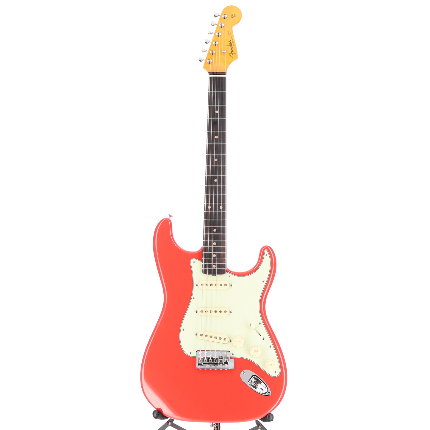 Fender American Vintage II 1961 Stratocaster, Rosewood Fingerboard, Fiesta Red (RC3) (01481)