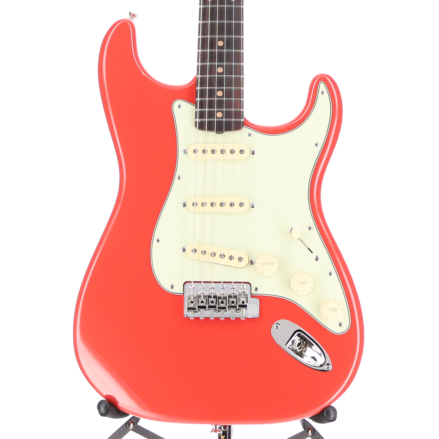 Fender American Vintage II 1961 Stratocaster, Rosewood Fingerboard, Fiesta Red (RC3) (01481)
