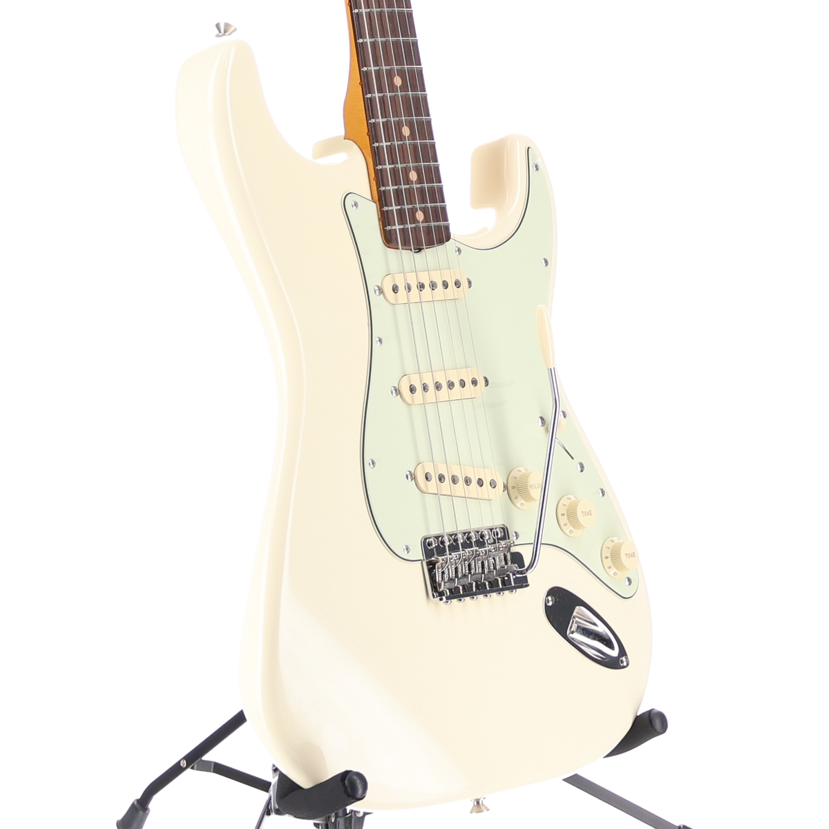 Fender American Vintage II 1961 Stratocaster, Rosewood Fingerboard, Olympic White (K3) (64338)