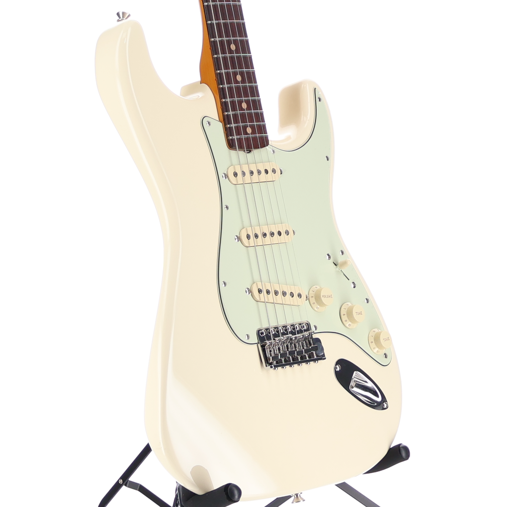 Fender American Vintage II 1961 Stratocaster, Rosewood Fingerboard, Olympic White (R1)(03300) (03300)