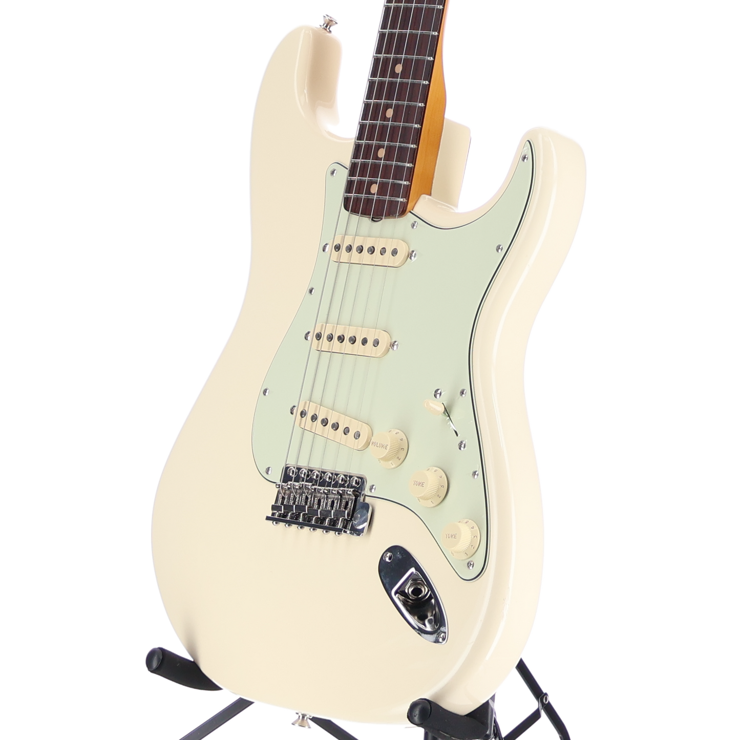 Fender American Vintage II 1961 Stratocaster, Rosewood Fingerboard, Olympic White (R1)(03300) (03300)