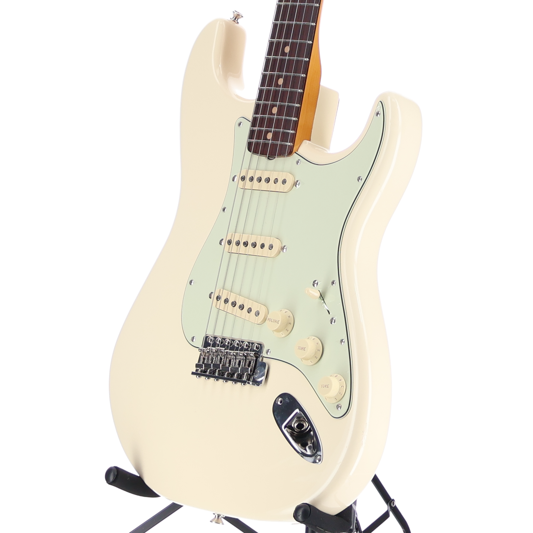 Fender American Vintage II 1961 Stratocaster, Rosewood Fingerboard, Olympic White (R1)(03300) (03300)
