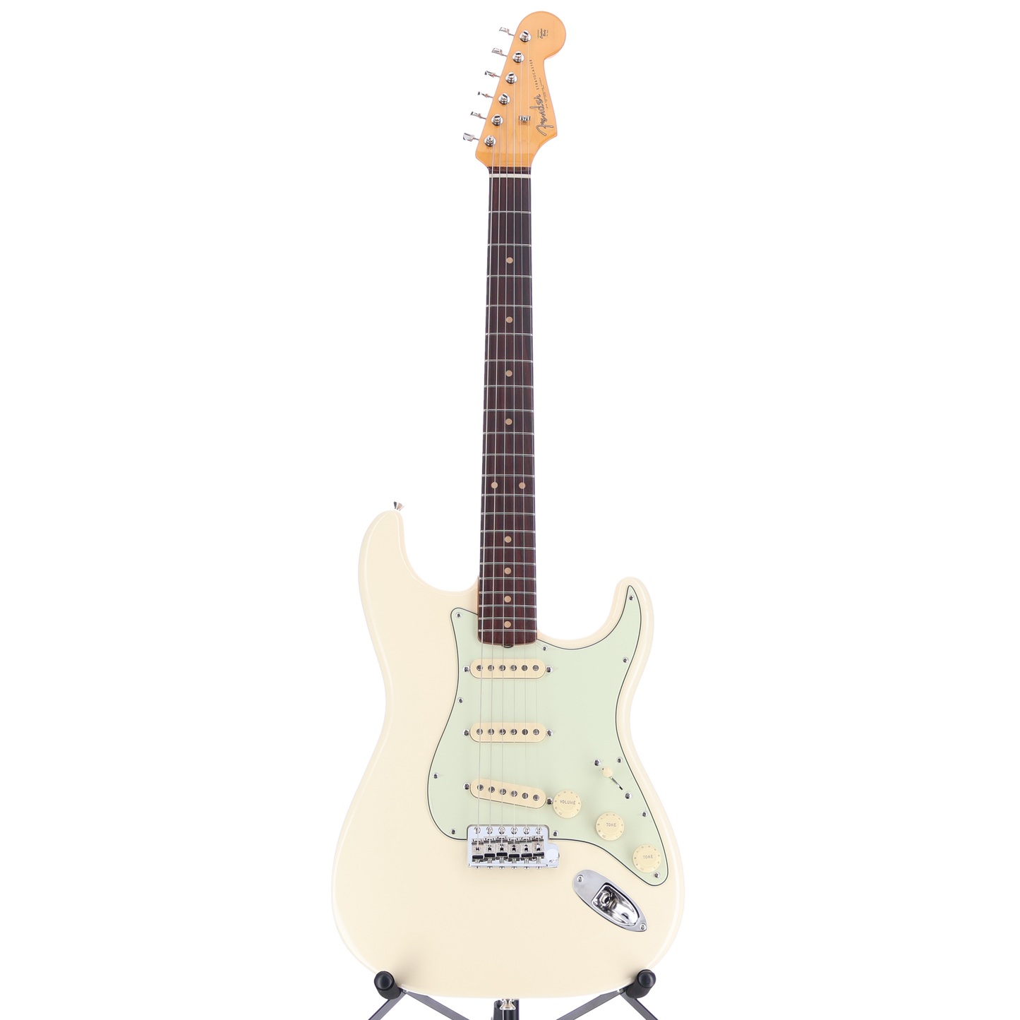 Fender American Vintage II 1961 Stratocaster, Rosewood Fingerboard, Olympic White (R1)(03300) (03300)