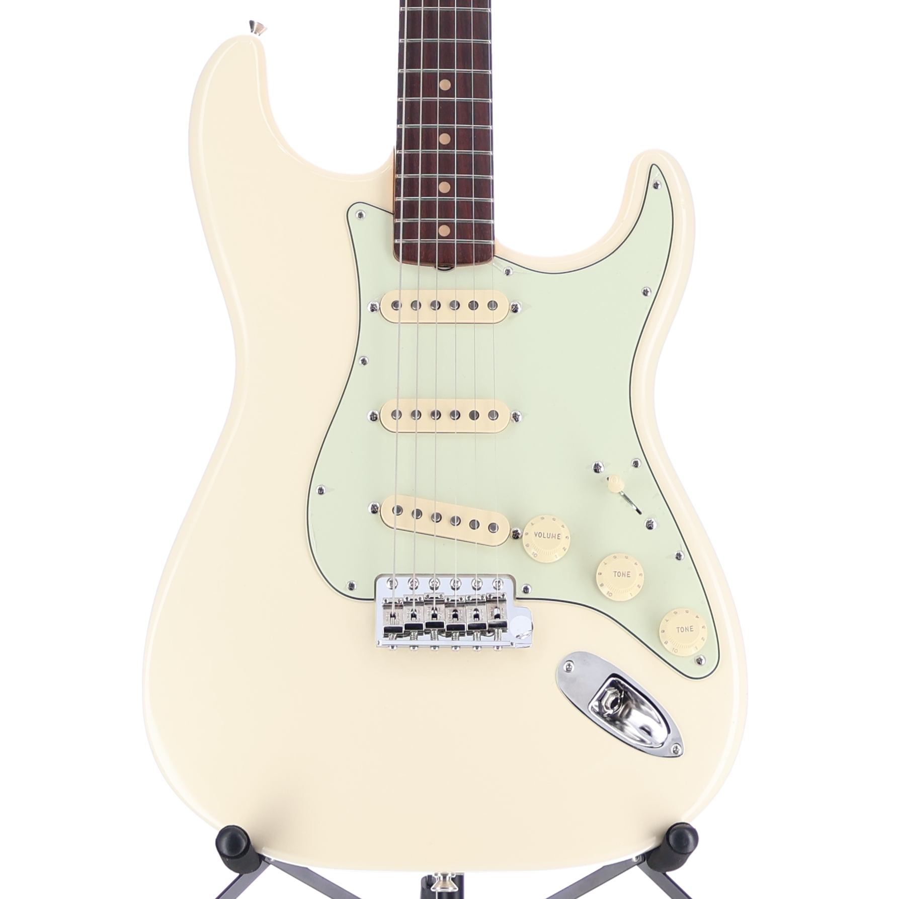 Fender American Vintage II 1961 Stratocaster, Rosewood Fingerboard, Olympic White (R1)(03300) (03300)