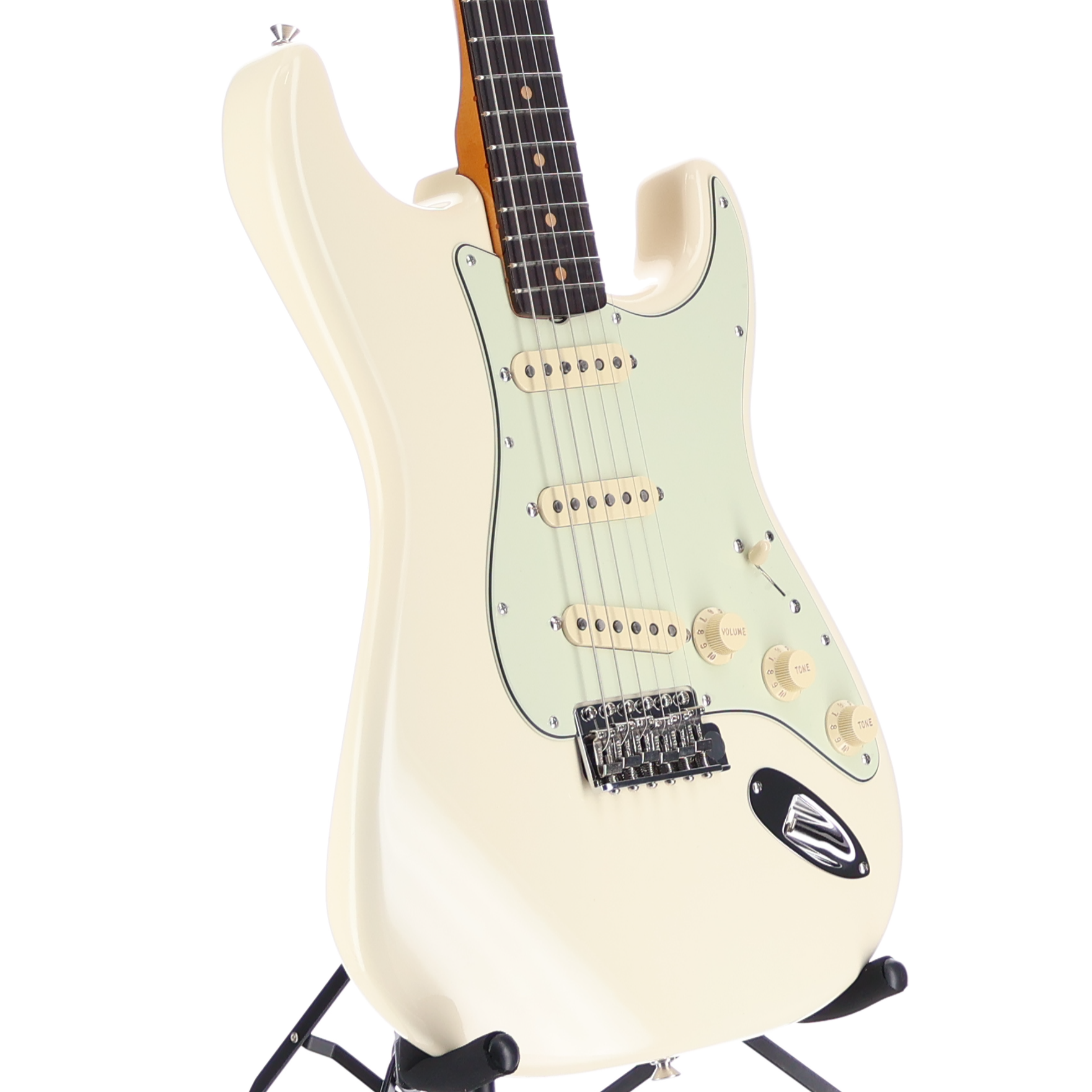 Fender American Vintage II 1961 Stratocaster, Rosewood Fingerboard, Olympic White (RC3) (01480)