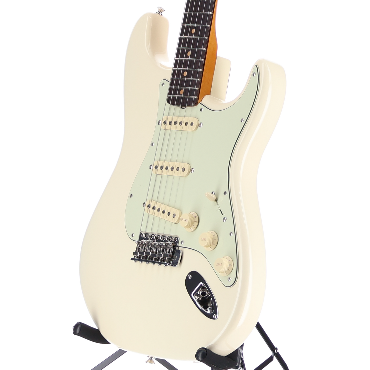 Fender American Vintage II 1961 Stratocaster, Rosewood Fingerboard, Olympic White (RC3) (01480)
