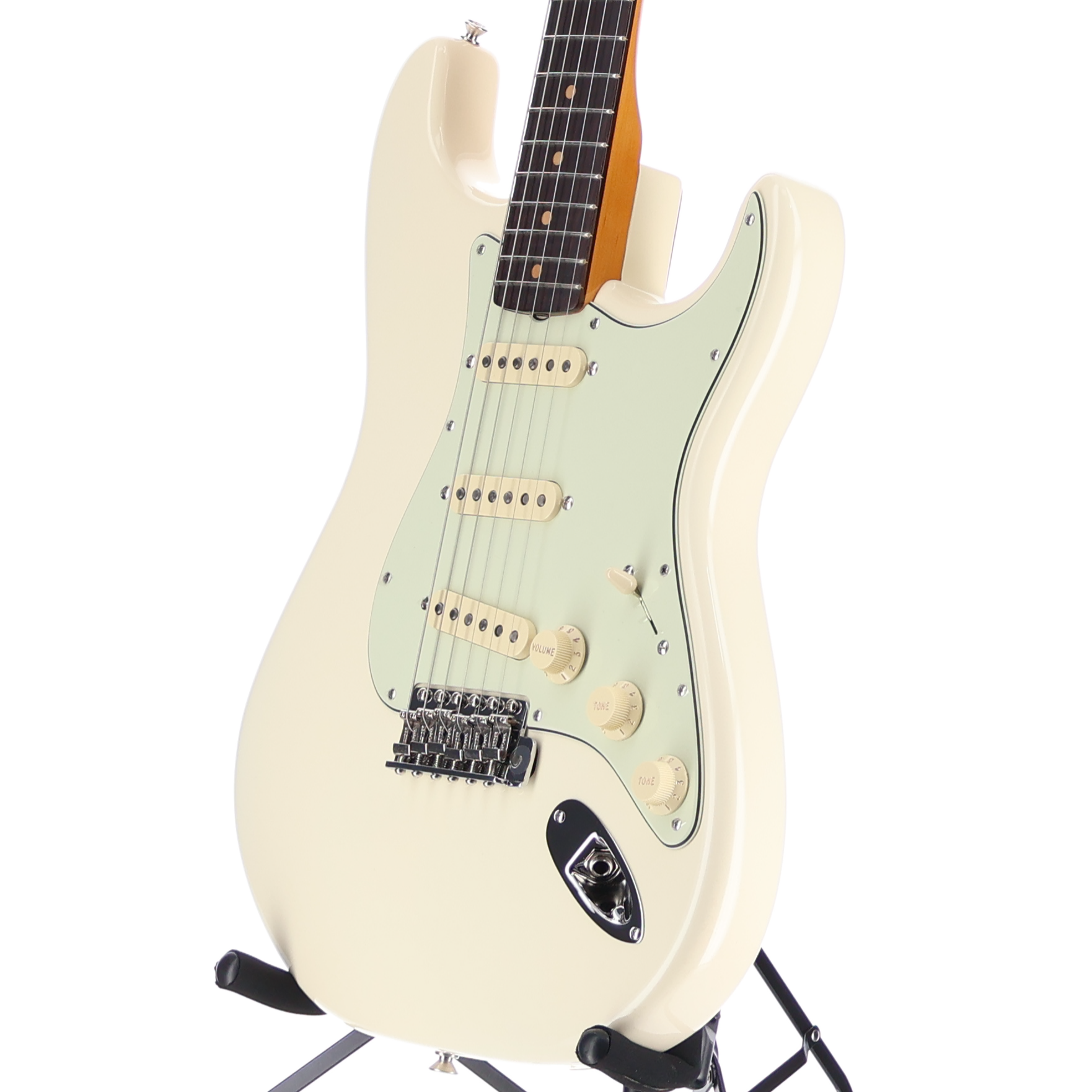 Fender American Vintage II 1961 Stratocaster, Rosewood Fingerboard, Olympic White (RC3) (01480)