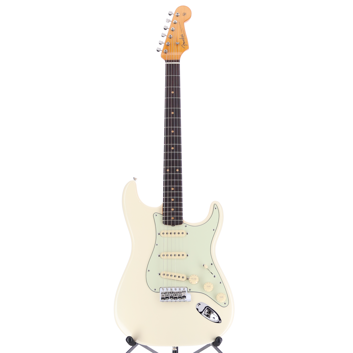 Fender American Vintage II 1961 Stratocaster, Rosewood Fingerboard, Olympic White (RC3) (01480)