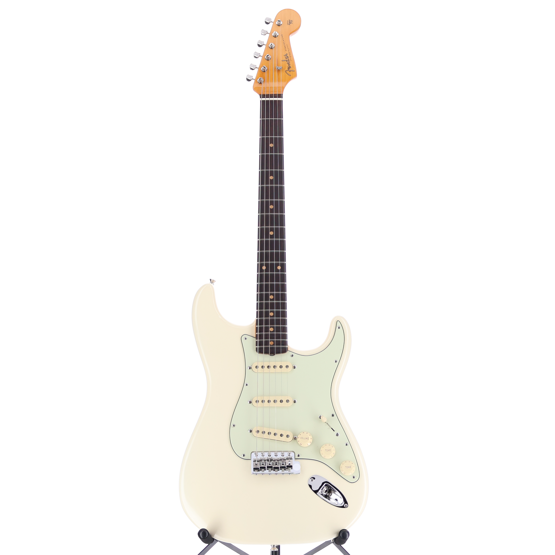 Fender American Vintage II 1961 Stratocaster, Rosewood Fingerboard, Olympic White (RC3) (01480)
