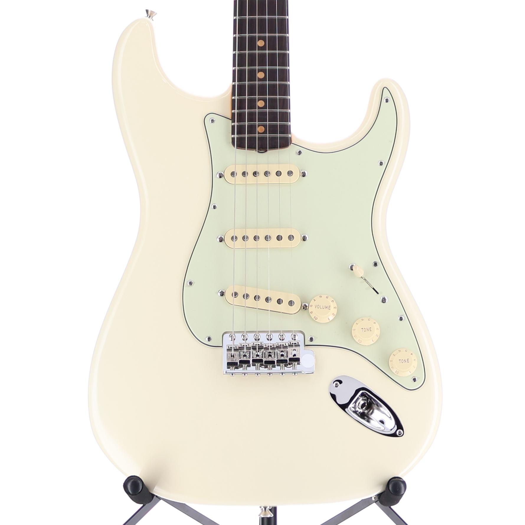 Fender American Vintage II 1961 Stratocaster, Rosewood Fingerboard, Olympic White (RC3) (01480)