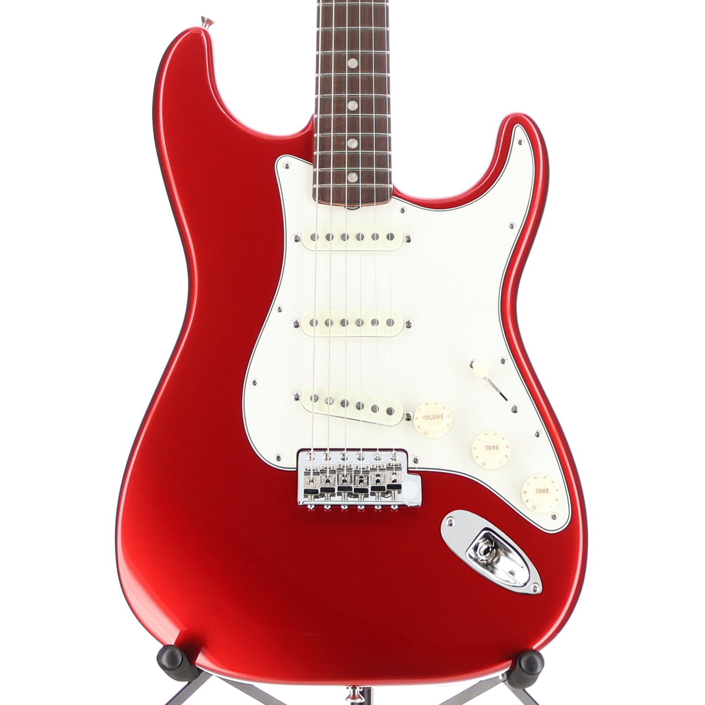 Fender American Vintage II 1965 Stratocaster, Round-Lam Rosewood Fingerboard, Candy Apple Red (RC3) (63082)