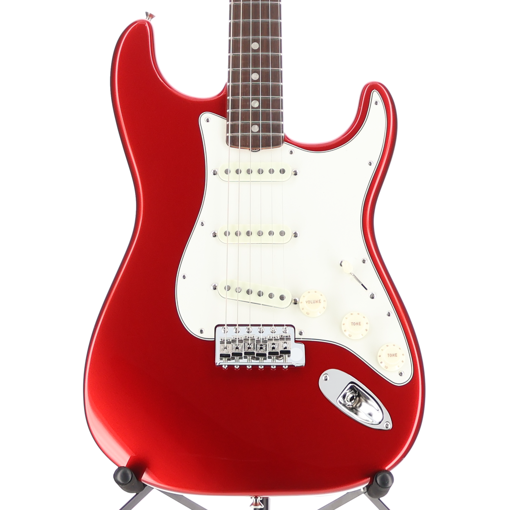 Fender American Vintage II 1965 Stratocaster, Round-Lam Rosewood Fingerboard, Candy Apple Red (RC3) (63082)